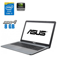 Ігровий ноутбук Asus F540U / 15.6" TN / Core i5-8250U (4(8) ядра по 1.6-3.4GHz) / 8GB DDR4 / 1000GB HDD / GeForce MX110, 2 GB GDDR5, 64bit / WebCam б/в