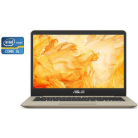 Ультрабук Б-клас Asus Vivobook S14 / 14" (1920x1080) IPS / Intel Core i5-8265U (4 (8) ядра по 1.6 - 3.9 GHz) / 8 GB DDR4 / 256 GB SSD / Intel UHD Graphics / WebCam / Win 11 Pro б/в