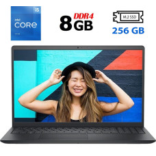 Ноутбук Б-клас Dell Inspiron 15 3511 / 15.6" (1920x1080) IPS / Intel Core i5-1135G7 (4 (8) ядра по 2.4 - 4.2 GHz) / 8 GB DDR4 / 256 GB SSD M.2 / Intel Iris Xe Graphics / WebCam / USB 3.2 / HDMI / Windows 10 б/в