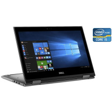 Ультрабук-трансформер Dell Inspiron 13 5368 / 13.3" (1920x1080) IPS / Intel Core i5-6200U (2 (4) ядра по 2.3 - 2.8 GHz) / 8 GB DDR4 / 240 GB SSD / Intel HD Graphics 520 / WebCam / Win 10 Pro б/в