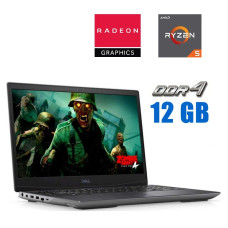 Ігровий ноутбук Б-клас Dell G5 SE 5505 / 15.6" (1920x1080) IPS / AMD Ryzen 5 4600H (6 (12) ядер по 3-4 GHz) / 12 GB DDR4 / 256 GB SSD M.2 / AMD Radeon RX 5600M, 6 GB GDDR6, 192-bit / WebCam б/в
