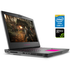 Ігровий ноутбук Dell Alienware 13 R3 / 13.3" (1920x1080) IPS / Intel Core i7-7700HQ (4 (8) ядра по 2.8 - 3.8 GHz) / 16 GB DDR4 / 512 GB SSD / nVidia GeForce GTX 1060, 6 GB GDDR5, 192-bit / WebCam б/в