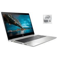 Ноутбук HP ProBook 450 G7 / 15.6" (1920x1080) IPS Touch / Intel Core i5-10210U (4 (8) ядра по 1.6 - 4.2 GHz) / 16 GB DDR4 / 256 GB SSD / Intel UHD Graphics / WebCam / Win 10 Pro б/в