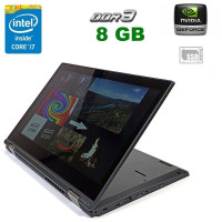 Ноутбук-трансформер Lenovo S5 Yoga 15 / 15.6" IPS Touch/Core i7-5500U 2 ядра 2.4GHz/ 8GB DDR3 / 256GB SSD NEW / GeForce 840M, 2GB/ WebCam б/в