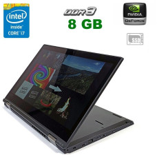 Ноутбук-трансформер Lenovo S5 Yoga 15 / 15.6" IPS Touch/Core i7-5500U 2 ядра 2.4GHz/ 8GB DDR3 / 256GB SSD NEW / GeForce 840M, 2GB/ WebCam б/в