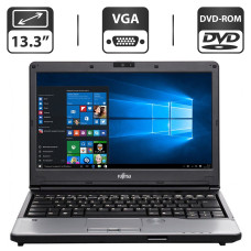 Ноутбук Fujitsu LifeBook S762 / 13.3" TN / Core i5-3320M (2(4) ядра по 2.6-3.3 GHz) / 4GB DDR3 / 500GB HDD / HD Graphics 4000 / WebCam б/в