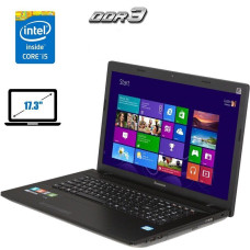 Ноутбук Lenovo G700 / 17.3" (1600x900) TN / Intel Core i5-3230M (2 (4) ядра по 2.6 - 3.2 GHz) / 4 GB DDR3 / 320 GB HDD / Intel HD Graphics 4000 / WebCam б/в