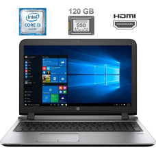 Ноутбук HP ProBook 450 G3 / 15.6" TN / Core i3-6006U (2(4) ядра по 2 GHz) / 4GB DDR4 / 120GB SSD / HD Graphics 520 / WebCam / HDMI б/в