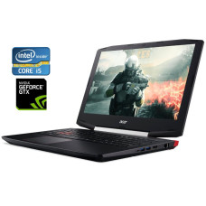 Ігровий ноутбук Acer Aspire VX5-591G / 15.6" (1920x1080) IPS / Intel Core i5-7300HQ (4 ядра по 2.5 - 3.5 GHz) / 16 GB DDR4 / 256 GB SSD M.2 / nVidia GeForce GTX 1050 Ti, 4 GB GDDR5, 128-bit / WebCam / Win 10 б/в