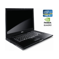 Мобільна робоча станція Dell Precision M4500 / 15.6" (1920x1080) TN / Intel Core i5-540M (2 (4) ядра по 2.53 - 3.07 GHz) / 4 GB DDR3 / 500 GB HDD / nVidia Quadro FX 880M, 1 GB GDDR3, 128-bit / DVD-RW б/в