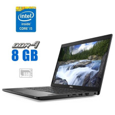 Ультрабук Dell Latitude 7390 / 13.3" (1920x1080) IPS / Intel Core i5-7300U (2 (4) ядра по 2.6 - 3.5 GHz) / 8 GB DDR4 / 128 GB SSD / Intel UHD Graphics 620 / WebCam / HDMI б/в