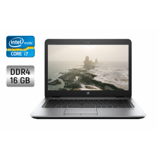 Ультрабук HP EliteBook 840 G3 / 14" (1366x768) TN / Intel Core i7-6600U (2 (4) ядра по 2.6 - 3.4 GHz) / 16 GB DDR4 / 256 GB SSD / Intel HD Graphics 520 / WebCam / Fingerprint б/в