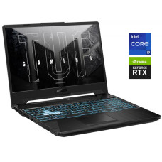 Ігровий ноутбук Asus TUF Gaming F15 FX506H / 15.6" (1920x1080) IPS / Intel Core i9-11900H (8 (16) ядер по 2.5 - 4.9 GHz) / 16 GB DDR4 / 512 GB SSD M.2 / nVidia GeForce RTX 3060, 6 GB GDDR6, 192-bit / WebCam / Win 11 Home б/в