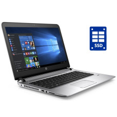 Ультрабук HP ProBook 430 G3 / 13.3" (1366x768) TN / Intel Core i3-6100U (2 (4) ядра по 2.3 GHz) / 8 GB DDR4 / 240 GB SSD NEW / Intel HD Graphics 520 / WebCam / Win 10 Home б/в