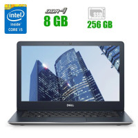 Ноутбук Dell Vostro 13 5370 / 13.3" (1920x1080) IPS / Intel Core i5-8250U (4 (8) ядра по 1.6 - 3.4 GHz) / 8 GB DDR4 / 256 GB SSD / Intel UHD Graphics 620 / WebCam б/в
