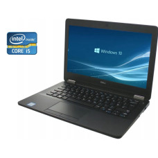Нетбук Dell Latitude E7270 / 12.5" TN / Intel Core i5-6300U (2(4) ядра по 2.4-3 GHz) / 8GB DDR4 / 120GB SSD / HD Graphics 520 / WebCam б/в