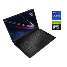 Ігровий ноутбук MSI GS76 Stealth / 17.3" (1920x1080) IPS / Intel Core i9-11900H (8 (16) ядер по 2.5 - 4.9 GHz) / 32 GB DDR4 / 1000 GB SSD / nVidia GeForce RTX 3070, 8 GB GDDR6, 256-bit / WebCam / Win 11 Home б/в