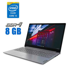 Ультрабук Б-клас Lenovo ThinkBook 15-IML / 15.6" (1920x1080) IPS / Intel Core i5-1035G1 (4 (8) ядра по 1.0 - 3.6 GHz) / 8 GB DDR4 / 256 GB SSD M.2 / Intel UHD Graphics / WebCam б/в