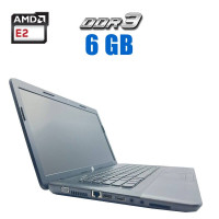 Ноутбук HP 655 / 15.6" (1366x768) TN / AMD E2-1800 (2 ядра по 1.7 GHz) / 6 GB DDR3 / 128 GB SSD / AMD Radeon HD 7340 / WebCam / АКБ не тримає б/в