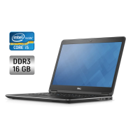 Ультрабук Б-клас Dell Latitude E7440 / 14" (1920x1080) IPS / Intel Core i5-4300U (2 (4) ядра по 1.9 - 2.9 GHz) / 16 GB DDR3 / 360 GB SSD / Intel HD Graphics 4400 / WebCam б/в