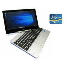 Нетбук-трансформер HP EliteBook Revolve 810 G3 / 11.6" (1366x768) IPS Touch / Intel Core i5-5200U (2 (4) ядра по 2.2 - 2.7 GHz) / 8 GB DDR3 / 180 GB SSD / Intel HD Graphics 5500 / WebCam / Win 10 Pro б/в