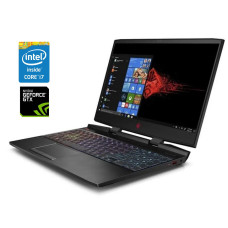 Ігровий ноутбук HP Omen 15-dc0804no / 15.6" (1920x1080) IPS / Intel Core i7-8750H (6 (12) ядер по 2.2 - 4.1 GHz) / 16 GB DDR4 / 256 GB SSD M.2 + 1000 GB HDD / nVidia GeForce GTX 1060, 6 GB GDDR5, 192-bit / WebCam б/в