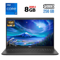 Ноутбук Б-клас Dell Latitude 3520 / 15.6" (1920x1080) IPS / Intel Core i7-1165G7 (4 (8) ядра по 2.8 - 4.7 GHz) / 8 GB DDR4 / 256 GB SSD M.2 / Intel Iris Xe Graphics / WebCam / USB 3.2 / HDMI / Windows 10 б/в