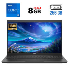 Ноутбук Б-клас Dell Latitude 3520 / 15.6" (1920x1080) IPS / Intel Core i7-1165G7 (4 (8) ядра по 2.8 - 4.7 GHz) / 8 GB DDR4 / 256 GB SSD M.2 / Intel Iris Xe Graphics / WebCam / USB 3.2 / HDMI / Windows 10 б/в
