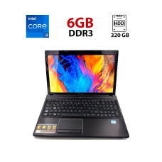 Ноутбук Lenovo G580 / 15.6" (1366x768) TN / Intel Core i3-3110M (2 (4) ядра по 2.4 GHz) / 6 GB DDR3 / 320 GB HDD / Intel HD Graphics 4000 / WebCam б/в
