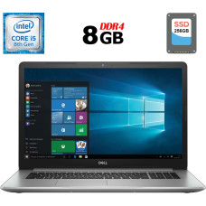 Ноутбук Dell Inspiron 5570 / 15.6" TN / Intel Core i5-8250U (4(8) ядра по 1.6-3.4 GHz) / 8GB DDR4 / 256GB SSD / UHD Graphics 620 / WebCam / USB 3.1 / HDMI / Win 10 б/в