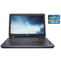 Ноутбук Dell Latitude E6540 / 15.6" (1920x1080) TN / Intel Core i5-4200M (2 (4) ядра по 2.5 - 3.1 GHz) / 8 GB DDR3 / 240 GB SSD / Intel HD Graphics 4600 / WebCam / Win 10 Home б/в