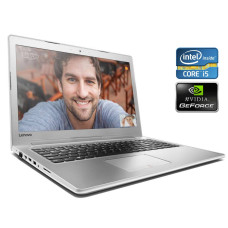 Ігровий ноутбук Lenovo IdeaPad 510 15ISK / 15.6" IPS / Intel Core i5-6200U (2 (4) ядра по 2.3-2.8 GHz) / 8GB DDR4 / 500GB SSD / GeForce 940MX, 2GB GDDR5, 64-bit / WebCam / DVD-ROM / Win 10 б/в