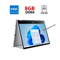 Ноутбук-трансформер Acer Spin 3 SP313-51N / 14" (1920x1080) IPS Touch / Intel Core i3-1115G4 (2 (4) ядра по 4.1 GHz) / 8 GB DDR4 / 256 GB SSD / Intel UHD Graphics / WebCam б/в