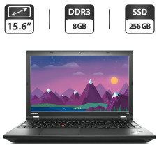 Ноутбук Lenovo ThinkPad L540 / 15.6" TN / Intel Core i5-4210M (2 (4) ядра по 2.6-3.2 GHz) / 8 GB DDR3 / 256 GB SSD / HD Graphics 4600 / WebCam / VGA б/в