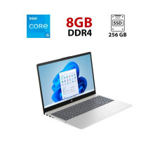 Ультрабук Б-клас HP Laptop 15-dy1086nr / 15.6" (1366x768) TN / Intel Core i5-1035G1 (4 (8) ядра по 1.0 - 3.6 GHz) / 8 GB DDR4 / 256 GB SSD / Intel UHD Graphics / WebCam б/в
