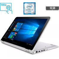 Ноутбук-трансформер Б-клас HP Envy x360 / 15.6" (1920x1080) IPS Touch / Intel Core i7-6500U (2 (4) ядра по 2.5 - 3.1 GHz) / 16 GB DDR3 / 256 GB SSD M.2 / Intel HD Graphics 520 / WebCam / HDMI б/в