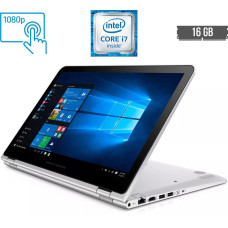 Ноутбук-трансформер Б-клас HP Envy x360 / 15.6" (1920x1080) IPS Touch / Intel Core i7-6500U (2 (4) ядра по 2.5 - 3.1 GHz) / 16 GB DDR3 / 256 GB SSD M.2 / Intel HD Graphics 520 / WebCam / HDMI б/в
