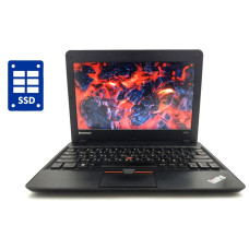 Нетбук Lenovo ThinkPad X121e / 11.6" (1366x768) TN / Intel Core i3-2367M (2 (4) ядра по 1.4 GHz) / 8 GB DDR3 / 240 GB SSD / Intel HD Graphics 3000 / WebCam / Win 10 Pro б/в