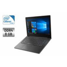Ноутбук Lenovo V130-14IGM / 14" (1366x768) TN / Intel Celeron N4000 (2 ядра по 1.1 - 2.6 GHz) / 8 GB DDR4 / 128 GB SSD / Intel UHD Graphics 600 / WebCam б/в