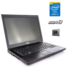 Ноутбук Dell Latitude E6410 / 14" TN / Intel Core i5-450M (2 (4) ядра по 2.4 - 2.66 GHz) / 4 GB DDR3 / 120 GB SSD / Intel HD Graphics / DVD-RW б/в