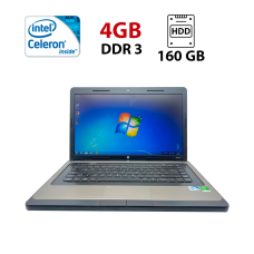 Ноутбук HP 630 / 15.6" (1366x768) TN / Intel Celeron B800 (2 ядра по 1.5 GHz) / 4 GB DDR3 / 160 GB HDD / Intel HD Graphics / WebCam б/в