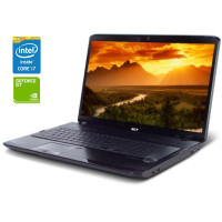 Ноутбук Acer Aspire 8940G / 17.3" (1920x1080) TN / Intel Core i7-720QM (4 (8) ядра по 1.6 - 2.8 GHz) / 8 GB DDR3 / 128 GB SSD + 500 GB HDD / nVidia GeForce GT 240M, 1 GB GDDR3, 128-bit / WebCam / DVD-RW б/в