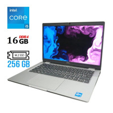 Ультрабук Б-клас Dell Latitude 5320 / 13.3" (1920x1080) IPS / Intel Core i5-1145G7 (4 (8) ядра по 2.6 - 4.4 GHz) / 16 GB DDR4 / 256 GB SSD M.2 / Intel Iris Xe Graphics / WebCam / USB 3.2 / HDMI / Windows 10 б/в