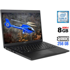Ультрабук Dell Latitude 7390 / 13.3" (1920x1080) IPS / Intel Core i5-8350U (4 (8) ядра по 1.7 - 3.6 GHz) / 8 GB DDR4 / 256 GB SSD M.2 / Intel UHD Graphics 620 / WebCam / USB 3.1 / HDMI / Windows 10 б/в