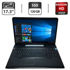 Ноутбук Sony VaIO SVE171E13M / 17.3" (1600x900) TN / Intel Core i5-3230M (2 (4) ядра по 2.6 - 3.2 GHz) / 8 GB DDR3 / 120 GB SSD / AMD Radeon HD 7510, 1 GB GDDR3, 128-bit / WebCam / VGA / АКБ NEW б/в