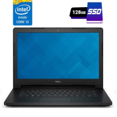 Ноутбук Б-клас Dell Latitude 3460 / 14'' (1366x768) TN / Intel Core i3-5005U (2 (4) ядра по 2 GHz) / 4 GB DDR3 / 128 GB SSD / Intel HD Graphics 5500 / WebCam / HDMI б/в