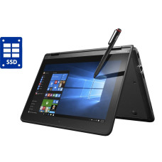 Нетбук-трансформер Lenovo ThinkPad Yoga 11e G5 / 11.6" (1366x768) IPS Touch / Intel Pentium Silver N5030 (4 ядра по 1.1 - 3.1 GHz) / 4 GB DDR3 / 128 GB SSD / Intel UHD Graphics 605 / WebCam / Win 10 Pro б/в