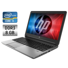Ноутбук Б-клас HP ProBook 650 G1 / 15.6" (1366x768) TN / Intel Core i5-4200M (2 (4) ядра по 2.5 - 3.1 GHz) / 8 GB DDR3 / 240 GB SSD / Intel HD Graphics 4600 / WebCam / Fingerprint / Windows 10 б/в