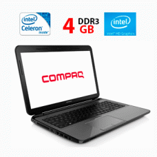 Ноутбук Б-клас HP Compaq 15-s000sg / 15.6" (1366x768) TN / Intel Celeron N2815 (2 ядра по 1.86 - 2.13 GHz) / 4 GB DDR3 / 750 GB HDD / Intel HD Graphics б/в