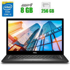 Нетбук Dell Latitude E7290 / 12.5" (1366x768) TN / Intel Core i3-7130U (2 (4) ядра по 2.7 GHz) / 8 GB DDR4 / 128 GB SSD / HD Graphics 620 / WebCam / Win 10 Pro б/в
